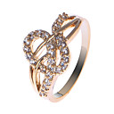 Unique aleación de cobre CZ Anillos