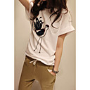 Women's Bird Embroidery T-shirt