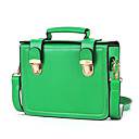 Lady's Fashion Cute Buckle Crossbody Bag