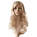 Full Lace Top Grade Synthetic 24 "Body Wavy Perücke verschiedenen Farben erhältlich