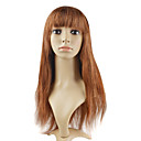 Lace Front 100% del pelo humano de 18 "recto sedoso del pelo Pelucas