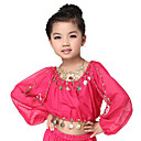 Dancewear chiffon met munten buikdans Tops Voor kinderen meer kleuren