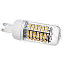G9 138x3528SMD 5W 410-440LM 3000-3500K luz branca quente com tampa de lâmpada LED de milho (220V)