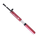 Jiaguan portatile ergonomico in lega di alluminio Materiale bidirezionale-Pompa gonfiatore (Red)