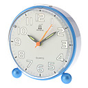 3.3 "arrotondato Analog Desktop Alarm Clock (colore casuale, 1xAA)
