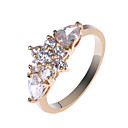 Pretty aleación de cobre CZ Anillos
