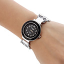 Vrouwen Flower Style Analoge Alloy kwarts armband horloge (Multi-Colored)