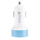 iFans für iPhone iPad Dual USB Ausgang KFZ-Ladegerät (2.1A + 1.0A, Blau, MFi Zertifikat) Gemacht