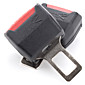 Car Safety Seat Belt Lock Buckle (Black, 2-Pack)