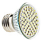 e27 4w 60x3528 SMD 300-350lm 6000-6500k natuurlijk wit licht led spot lamp (220-240v)