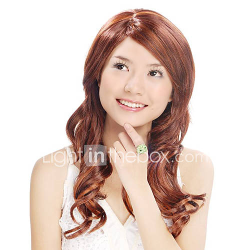 Curly Red Hair Man. Long Curly Wine Red Hair Wig
